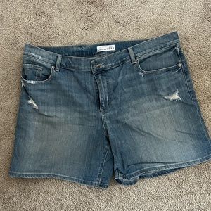 Loft Blue Jean Shorts